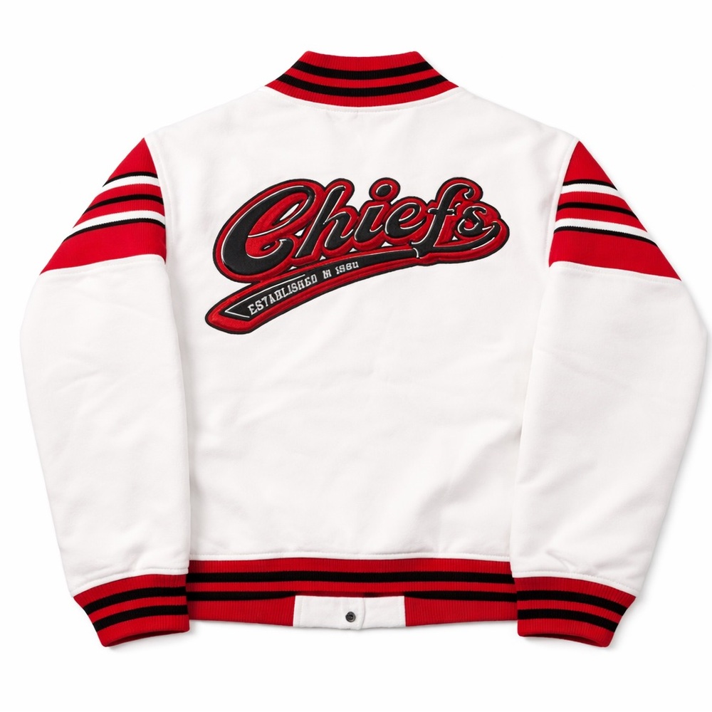 Kansas City Chiefs WEAR by Erin Andrews Women's Full-Snap Fleece Jacket size XXL - Picture 3 of 10
